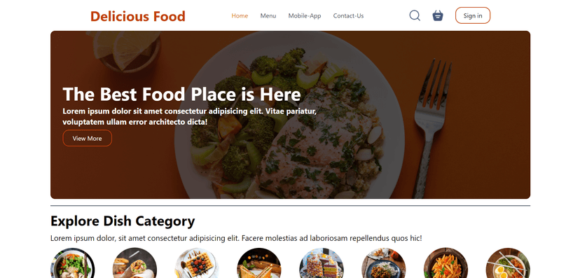 Food Ordering System